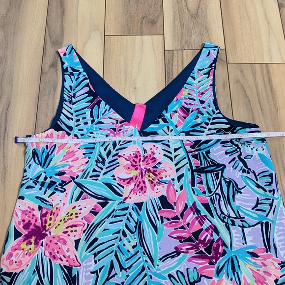 EUC! Lilly Pulitzer Florin Reversible Top Multi Slathouse Soiree Size XS - Picture 5 of 14